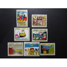 CUBA 1971 SERIE COMPLETA DE ESTAMPILLAS NUEVAS MINT PINTURAS FLORES 7,60 EUROS